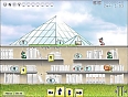 Spielszene aus der achten Spielstufe der Bibliothek der Universität St. Gallen